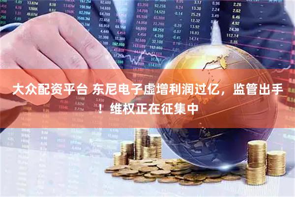 大众配资平台 东尼电子虚增利润过亿，监管出手！维权正在征集中